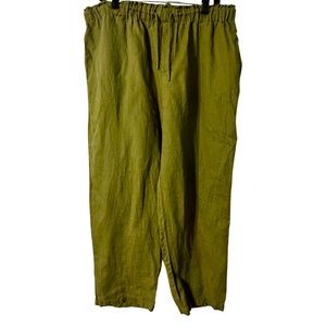 Mango 100% Linen XXL PANTS